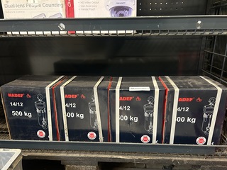 4x Handtakel HADEF, 14/12 500 kg