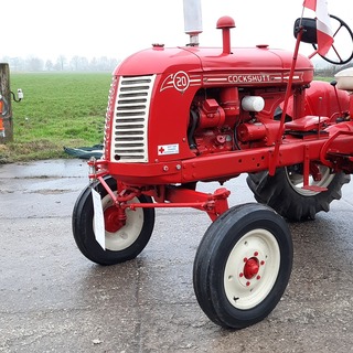 Oldtimer tractor Cockshutt, 20, bouwjaar 1953