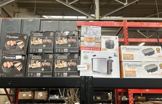 12x Huishoudelijke apparaten w.o. eierkoker, sandwichmaker W.o. Bestro