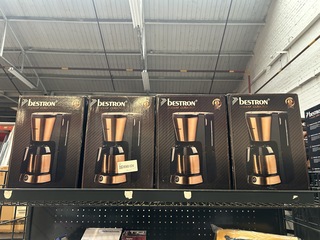 12x Koffiezetapparaat Bestron, ACM1000CO