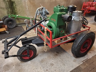 Nostalgische melkmachine