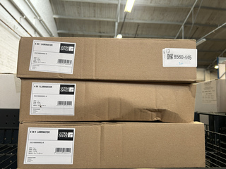 3x 4-in-1 lamineermachine Ultra Office