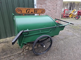 Nostalgische strontkar of beerwagen