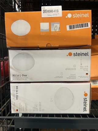 4x Wand-/plafondlamp met sensor Steinel