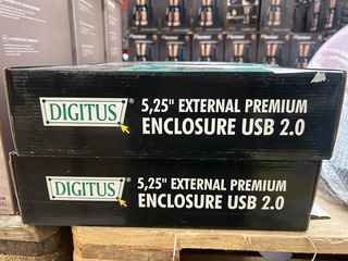 6x Externe behuizing 5,25″ Digitus