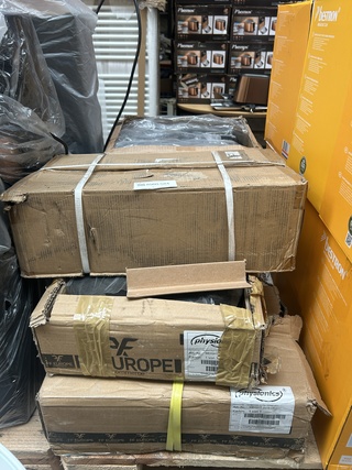 Partij diverse fitness gewichten W.o. Physionics