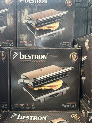 23x Panini grill Bestron, Copper Collection ASW113CO