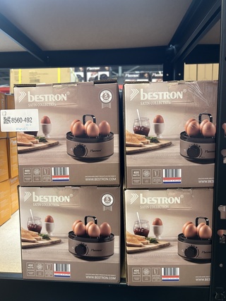 10x Eierkoker Bestron, Satin Collection