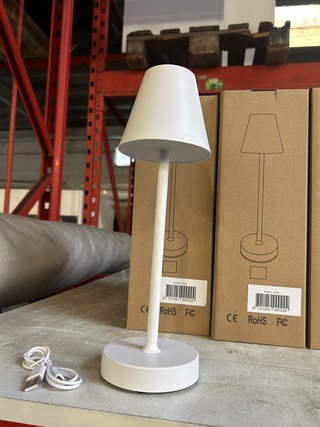 Ca. 15x Design tafellamp met wit licht in verschillende kleuren, dimba