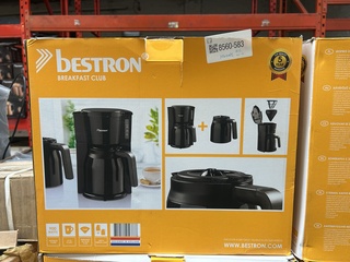 10x Koffiezetapparaat met 2 thermoskannen Bestron, Breakfast Club