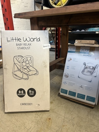 Wipstoel, 1x babyswing, Little World