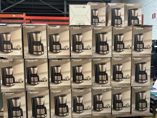 65x Koffiezetapparaat met thermoskan Bestron, Satin Collection