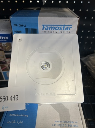 8x  Noodverlichting Famostar