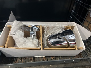 3x Toiletaccessoires Grohe, Emco