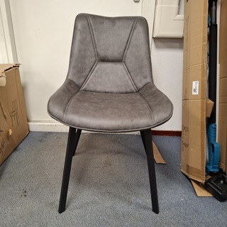 4x Eetkamerstoel Grijs
