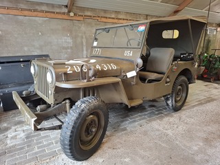 Legervoertuig Jeep, Willys, bouwjaar 1947