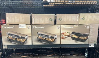 14x Sandwichmaker XL Bestron, Satin Collection