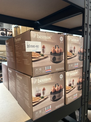 10x Eierkoker Bestron, Satin Collection