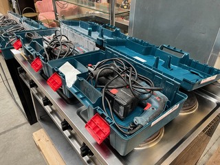 2x Boorhamer in koffer met boren Bosch, GBH 2-23 REA