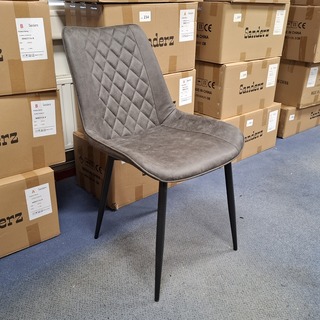 4x Eetkamerstoel Grijs