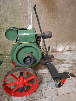 3x Stationaire motor, Lister, Petter En Wite