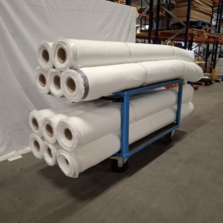 11x Rol 3D-Bekledingsstof met anti-slip laag