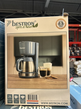 35x Koffiezetapparaat met thermoskan Bestron, Spirit of Nature ACM100S