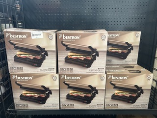 16x Panini grill Bestron, Satin Collection APM700SAT