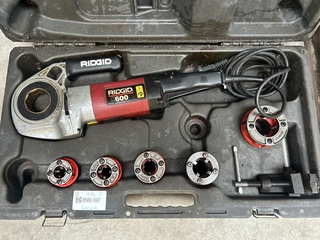 Draadsnijmachine met 5 koppen Ridgid, Model 600