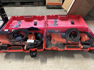 2x SDS Plus Boorhamer met snoer Hilti, TE 7