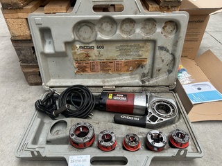 Draadsnijmachine met 5 koppen Ridgid, Model 600