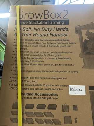 Hydroponisch kweeksysteem OPCOM, GrowBox2