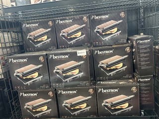 23x Panini grill Bestron, Copper Collection ASW113CO