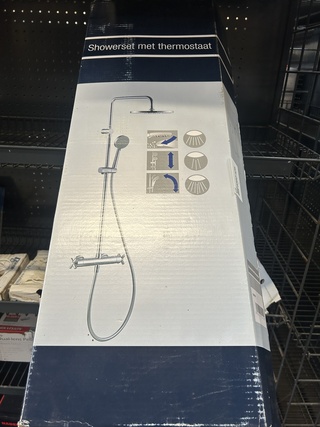 Showerset met thermostaat