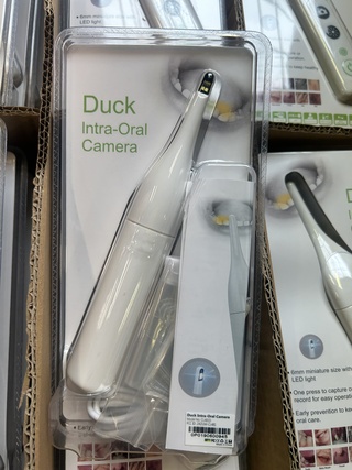 48x 6 mm intraorale camera met zijzicht<br />en led-achtergrondverlich