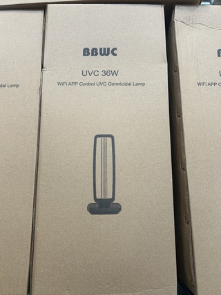 Partij desinfectielampen met Philips 36W UV-C lamp