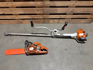 Benzine bosmaaier & accu kettingzaag, STIHL & Husqvarna