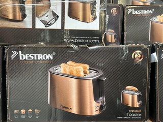 20x Broodrooster Bestron, Copper Collection ATS1000CO
