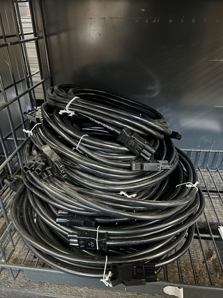 12x Diverse stroomkabels