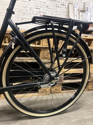 Damesfiets hoogte 53 3 versnellingen Pointer, Solara, mat zwart