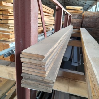 Ca. 13x Eiken planken divers, Lengte 400 cm