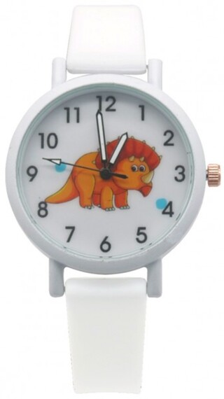 Ca. 10x Horloge KIDS, White Dino