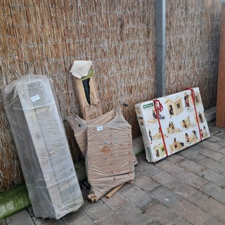 Partij houten tuinmeubilair o.a. Hillhout