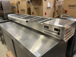 Opzetvitrine 200 cm Elite