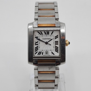 Heren polshorloge, Cartier, Tank Française 2302