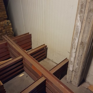 Dubbele draagarmstelling, Lengte 475 cm