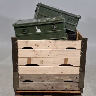 Diverse transportkoffers