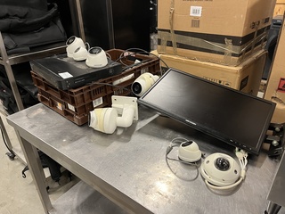 Beveiligingssysteem met 8 camera’s HIKVISION