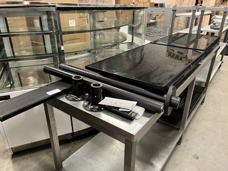 3x LG scherm met 3x TV beugel