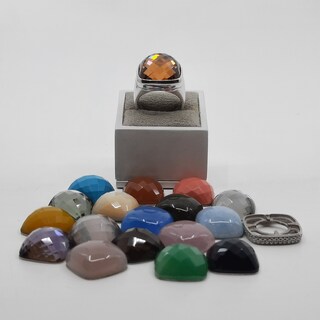 Witgouden ring, 18 karaats